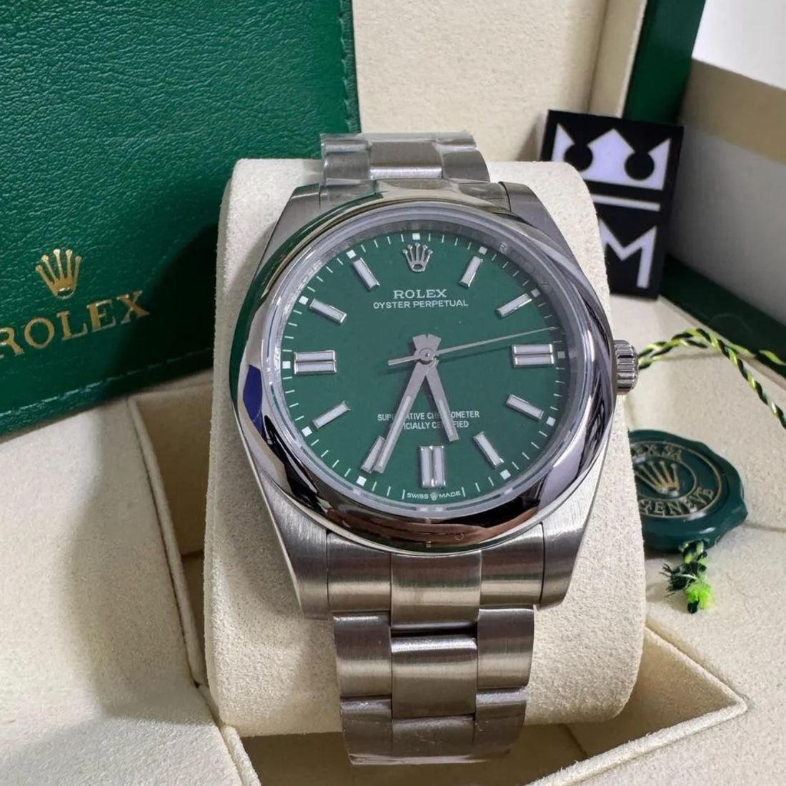 Oyster Perpetual 41 “Green Dial”