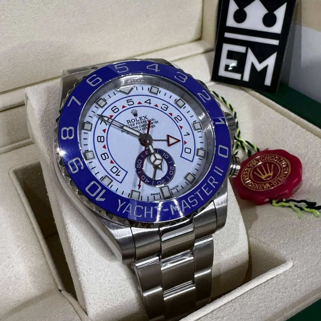 Yacht-Master II “Blue Bezel”