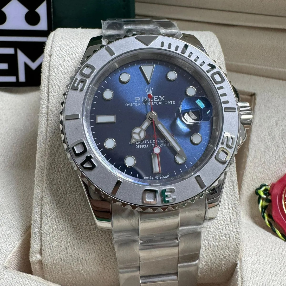Yacht-Master 40 “Blue Dial”
