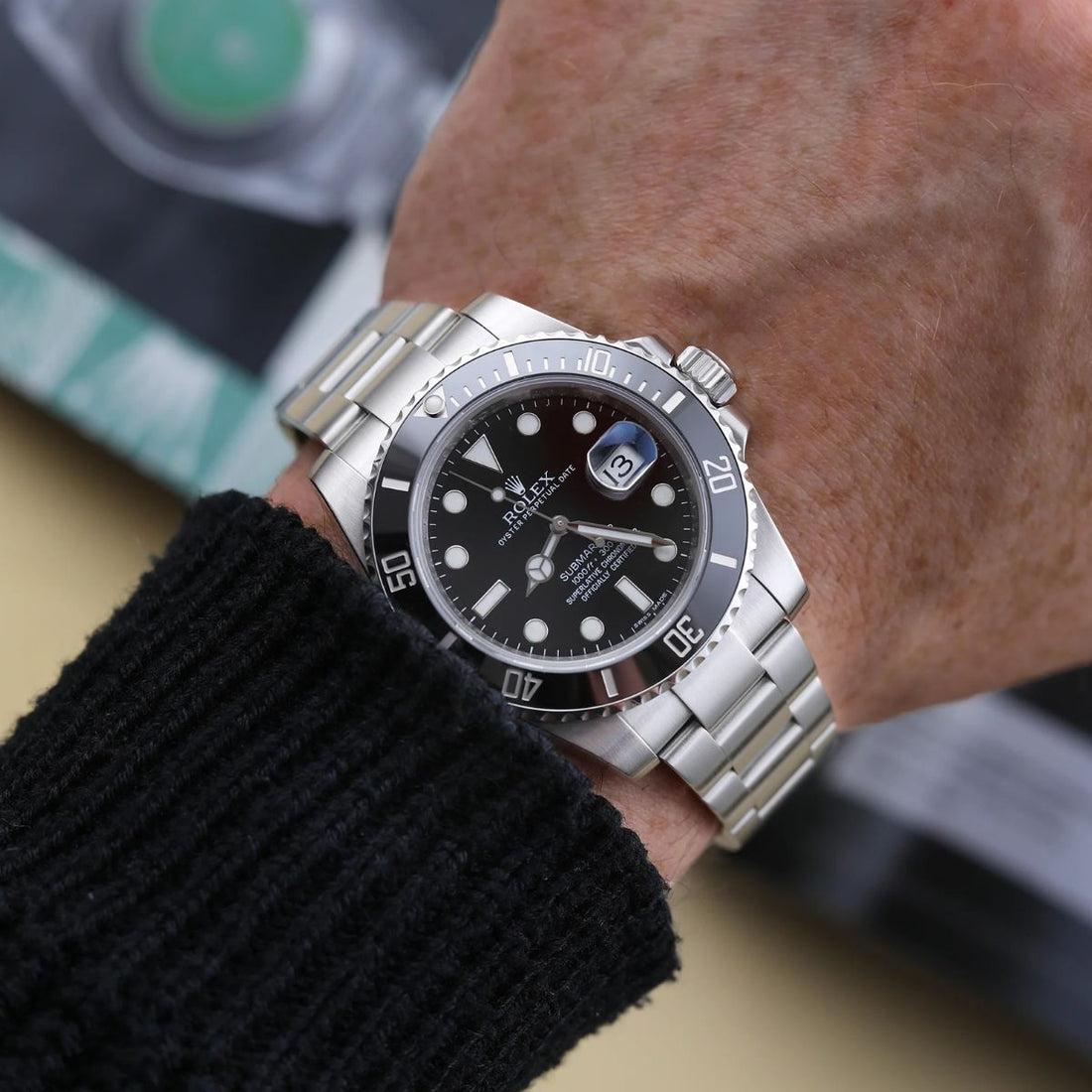 Submariner Date 116610LN “Black Ceramic” Premium