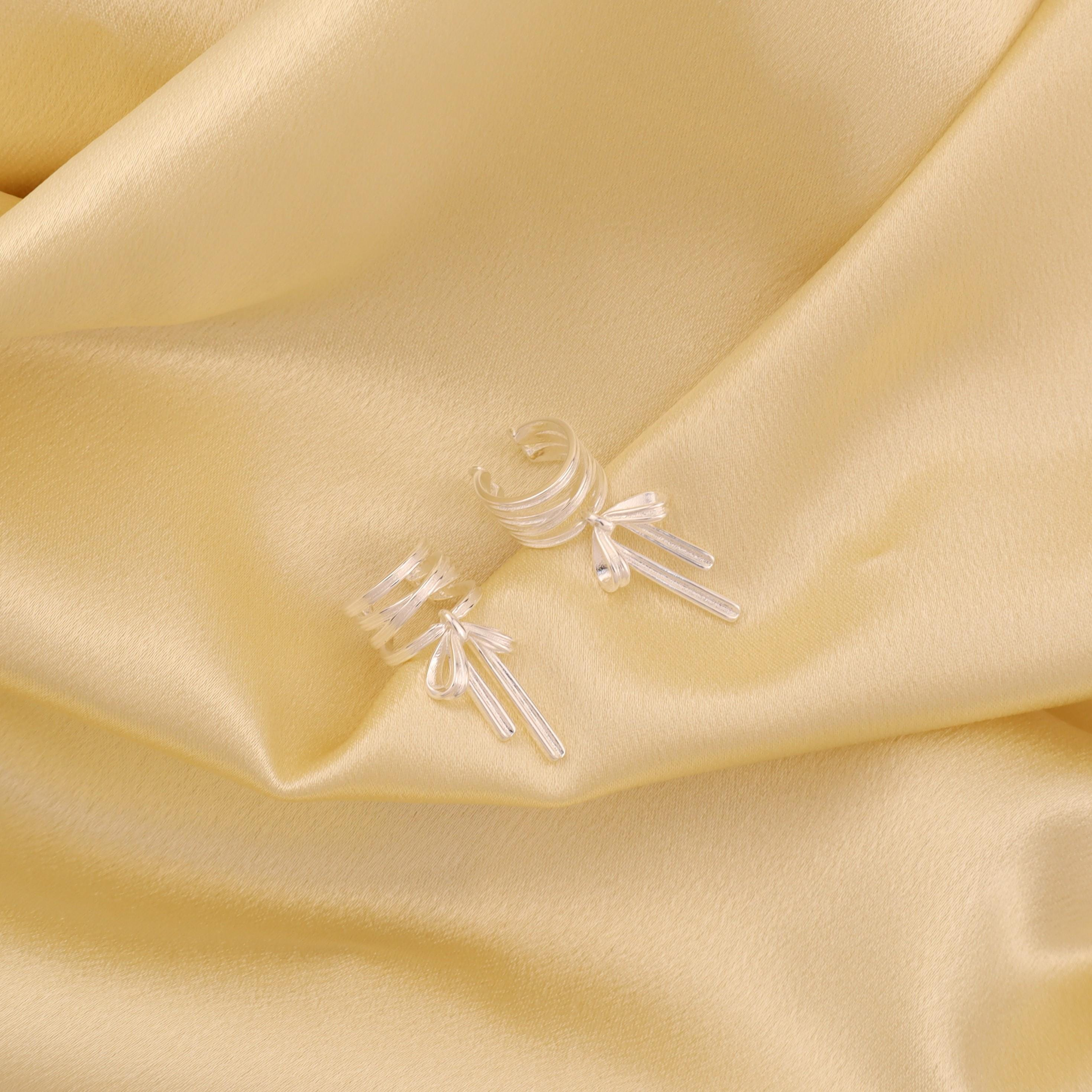 Bow Ear Cuff Earring