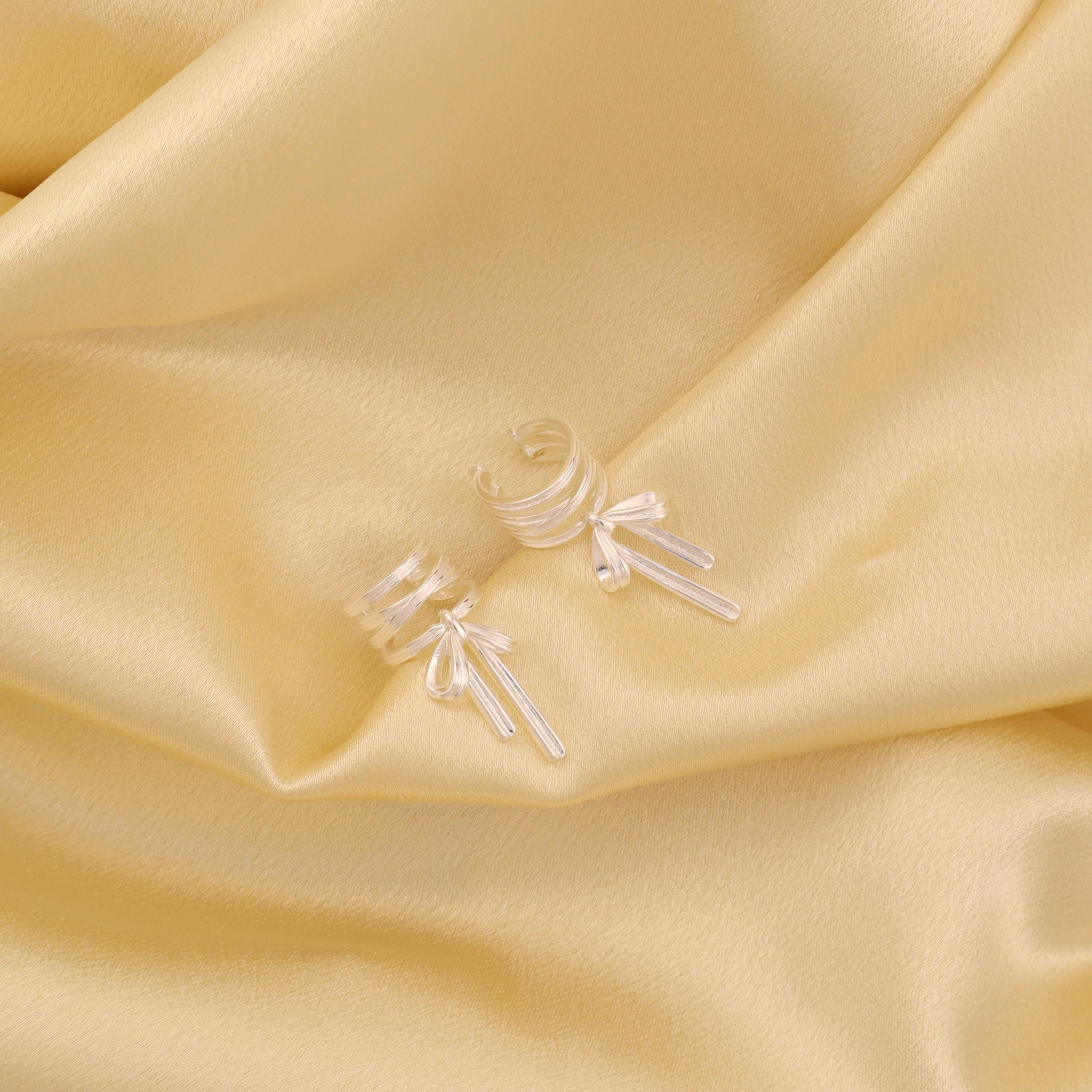 Bow Ear Cuff Earring