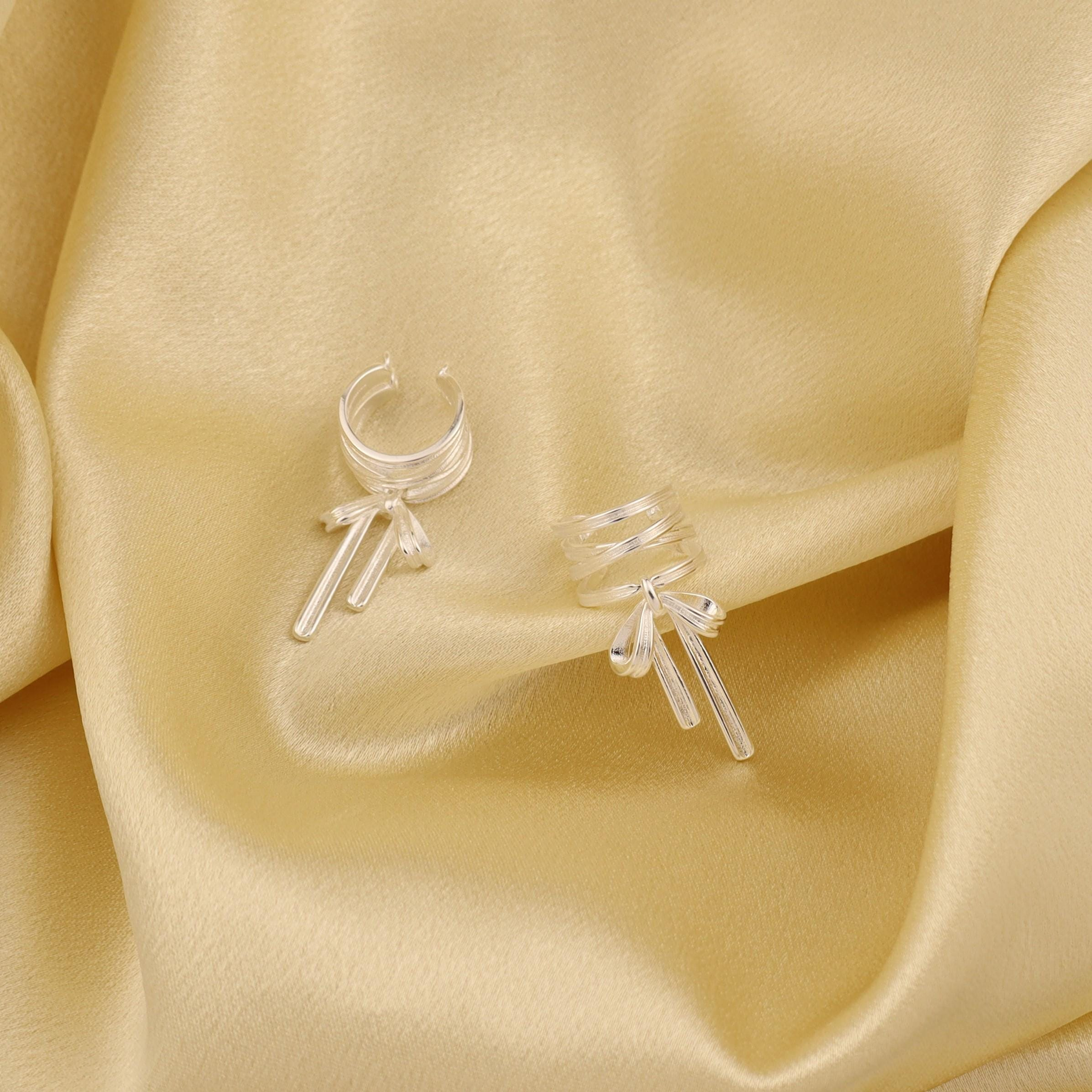 Bow Ear Cuff Earring