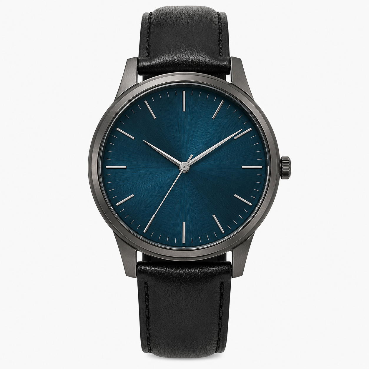 Navy Blue Minimal Watch