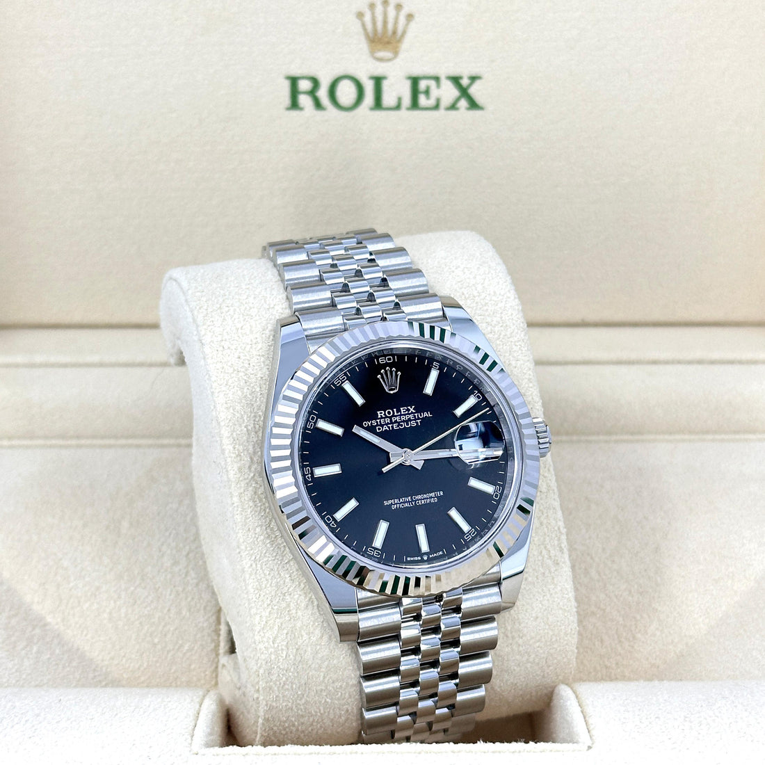 Datejust Black Dial 41mm 126334