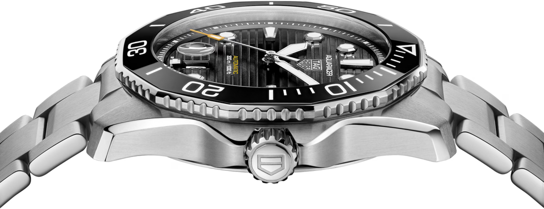 Aquaracer Professional 300 Automatic Date Black Dial 43mm